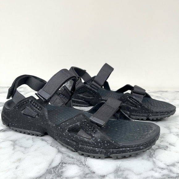 Merrell Hydrotrekker Hiking Water Outdoors Camping Black Straps Sandals Size 9 - Picture 1 of 9